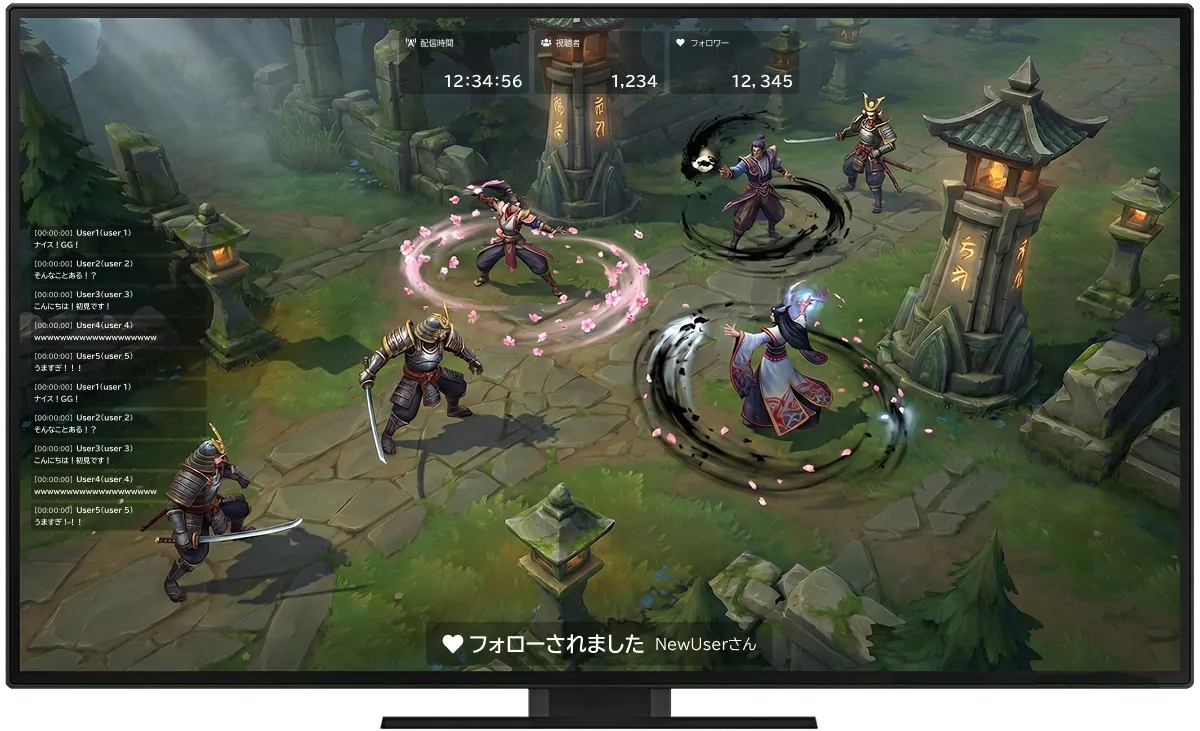 LideKick アプリのメイン画面